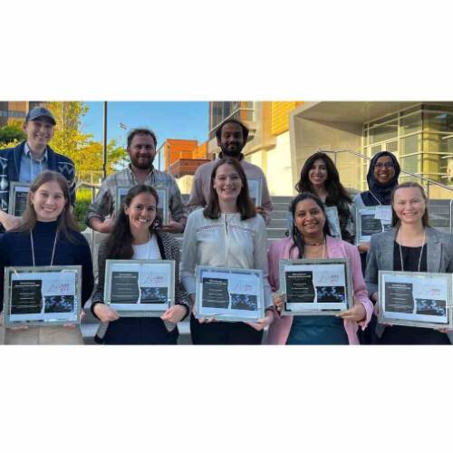 GVSU students receive poster awards at MECC